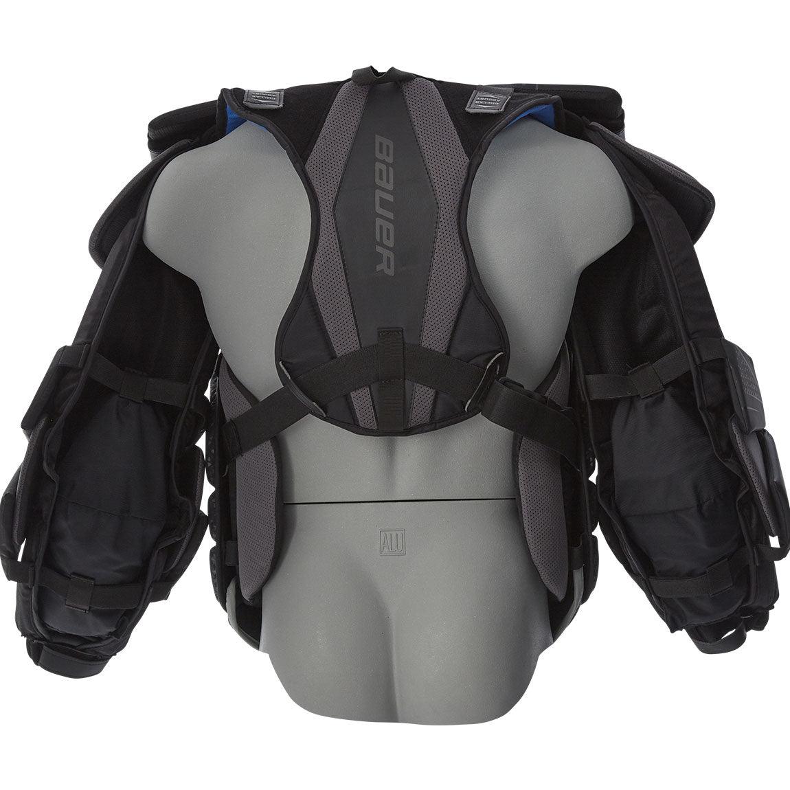 Bauer Elite Intermediate Chest Protector - Lightweight Hockey Goalie Gear for Youth & Adult Players - Perfect for Ice Hockey, Street Hockey & Training Sessions
