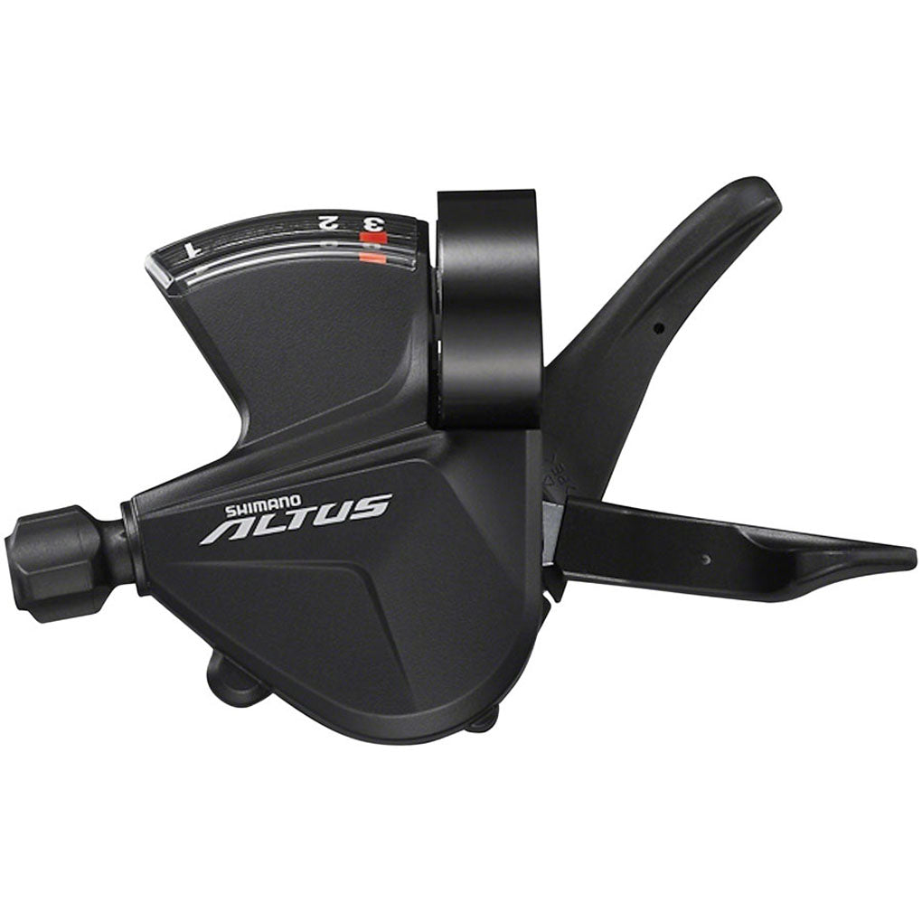 Shimano Altus SL-M2010-L 3-Speed Left Rapidfire Plus Bicycle Shifter - Perfect for Mountain Bikes & Road Cycling Gear Upgrades
