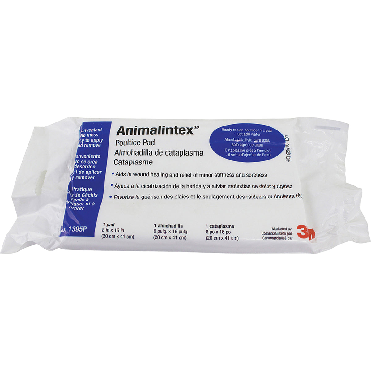 Animalintex Poultice Pad for Horses - Veterinary Wound Care & Hoof Treatment | Hot & Cold Therapy for Equine Injuries & Inflammation Relief
