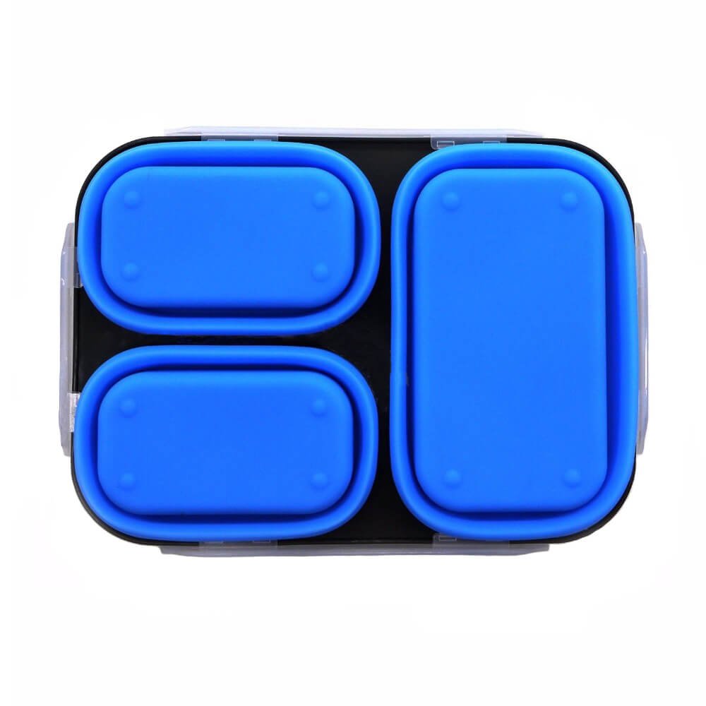 Ora Leak Proof Collapsible Lunch Box - BPA Free, Eco-Friendly Food Container for School, Office & Travel - Perfect for Meal Prep, Picnics & On-the-Go Dining
