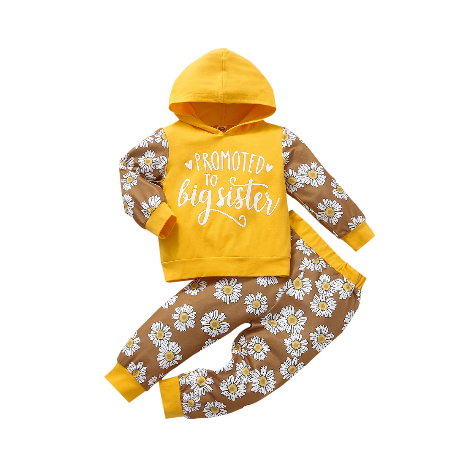 Adorable Baby Girl & Boy Hooded Sweatshirt - Floral Print Long Sleeve Top for Newborns & Toddlers | Perfect for Playdates, Family Photos & Cozy Outfits