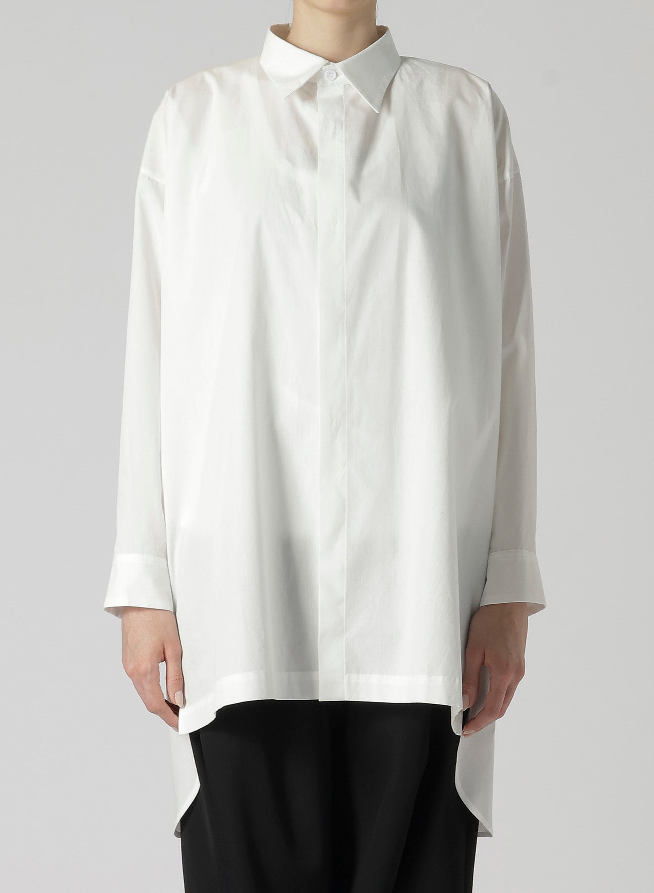 Premium Cotton Broad R Double Placket Blouse for Women - Elegant & Comfortable Casual Wear for Office, Party & Everyday Outfits
