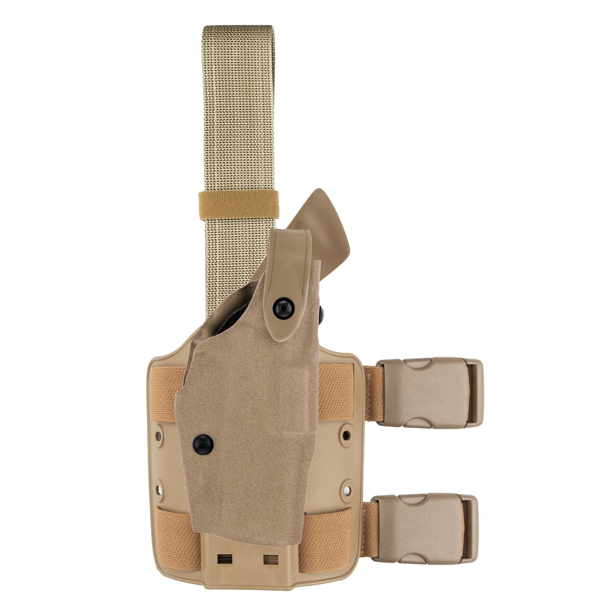 Safariland 6004 SLS Tactical Holster for Browning High Power 9mm - Adjustable Thigh Rig | Military & Law Enforcement Duty Gear | Perfect for Range Training & Tactical Operations
