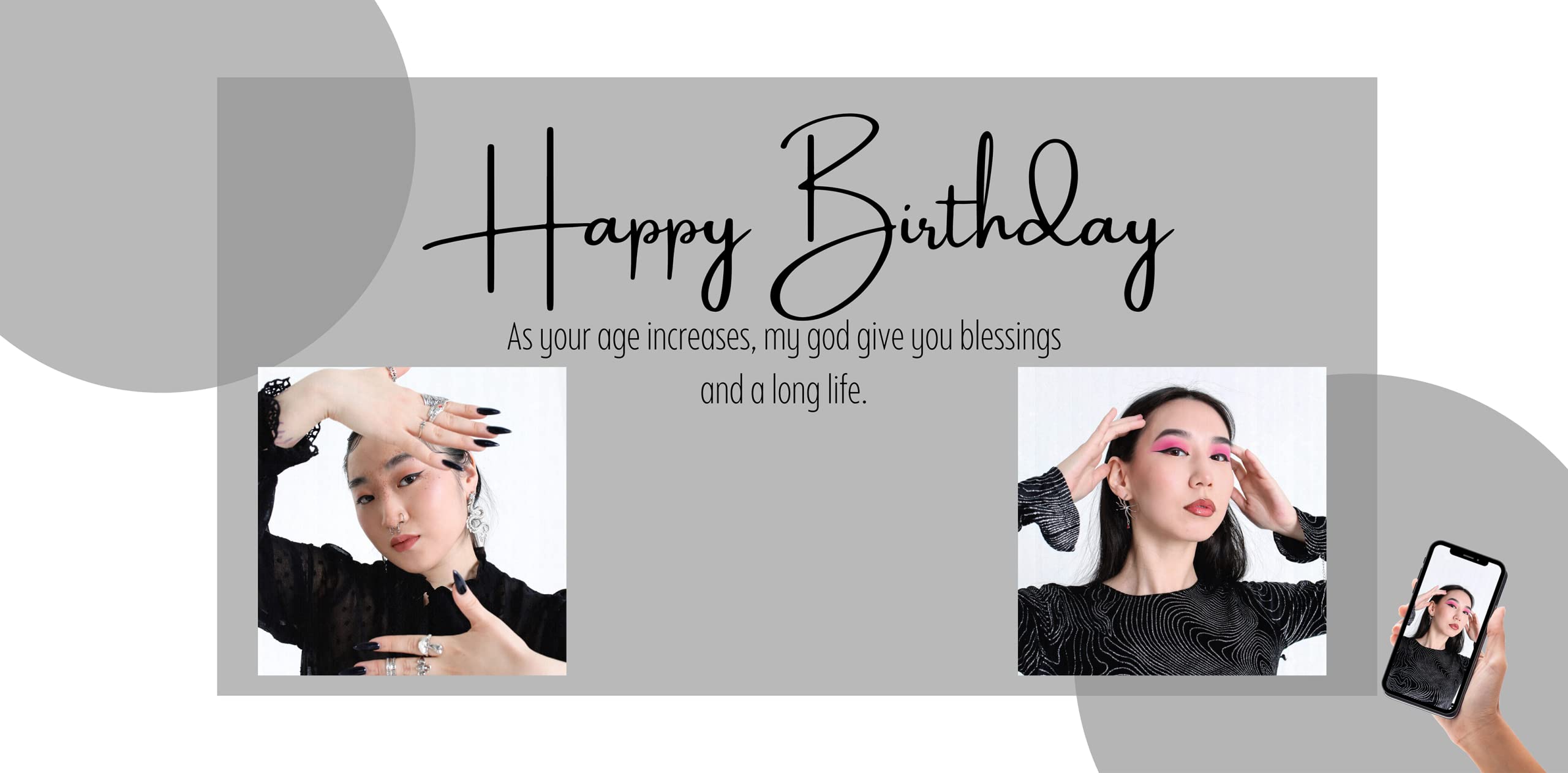Custom Birthday Vinyl Banner - Personalized Party Backdrop for Celebrations
