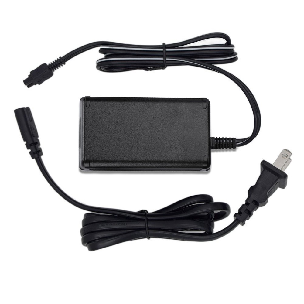 Original AC-L200 Power Adapter Charger for Sony Handycam Camcorder DCR-SX40/SX41/SX44/SX45/SX60/SX63/SX65/SX83/SX85 DCR-CX190 HDR-CX210/CX220 CX330/CX380/CX390 CX625/CX230/CX675 - Perfect for Travel Vlogging & Home Video Recording