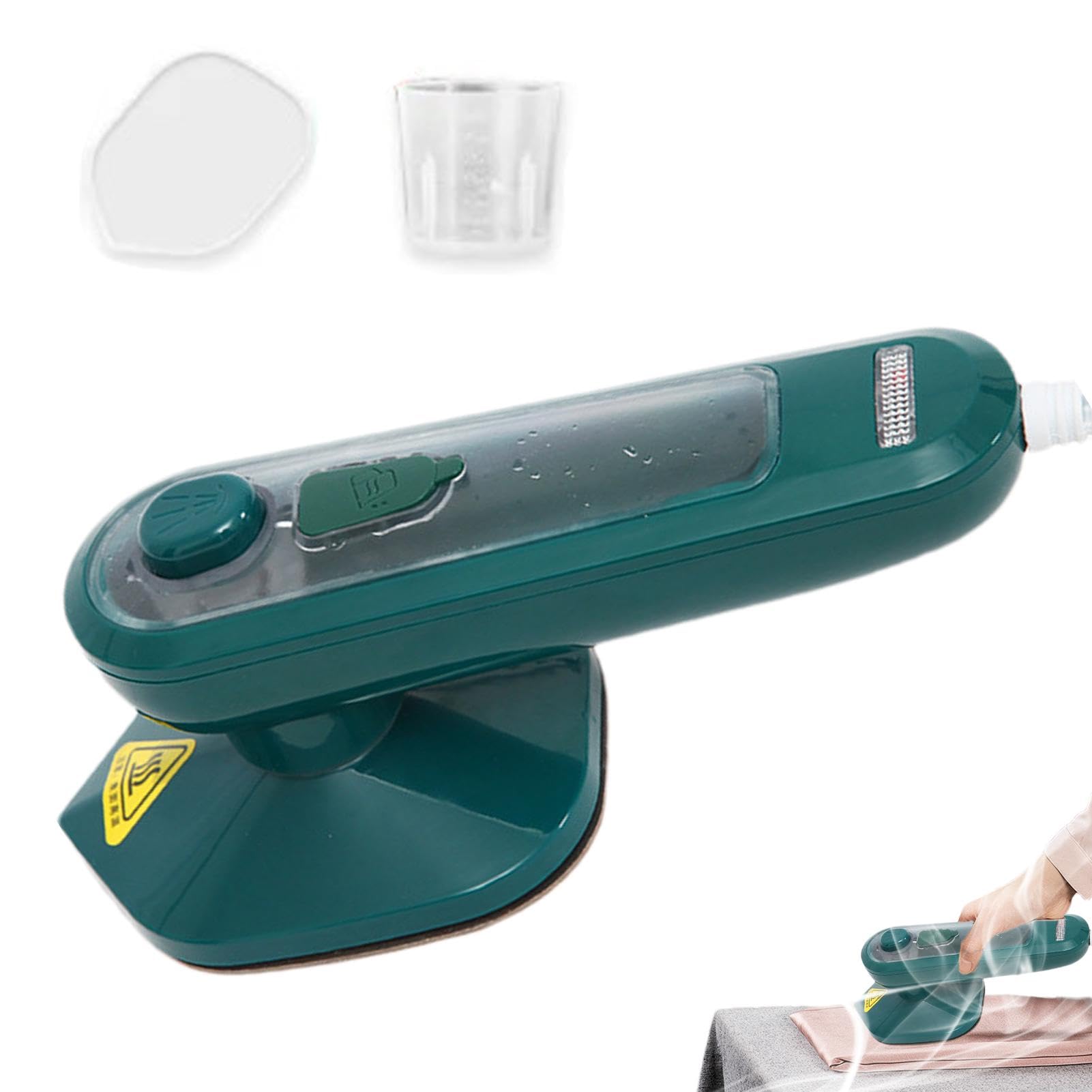 Portable Travel Steamer for Clothes - Handheld Garment Steamer Iron with Compact Design - Perfect for Wrinkle-Free Dresses, Shirts & Suits at Home, Hotel or On The Go