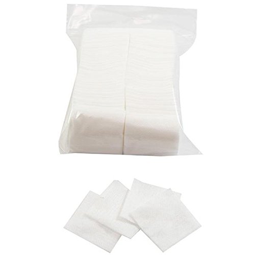 Healthlife Premium 4-Ply Nail Wipes - 100% Lint Free & Super Absorbent (200 Count Pack) - Perfect for Nail Salons, Manicures & At-Home Nail Care