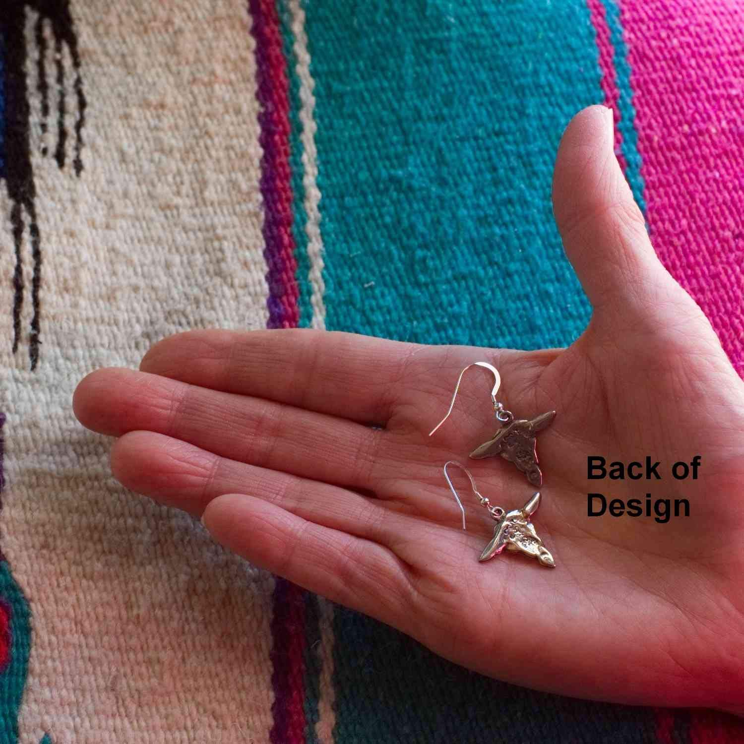 Magic Zoo Sterling Silver Goat Earrings - Elegant Animal Jewelry for Women | Perfect Gift for Birthday, Christmas & Everyday Wear
