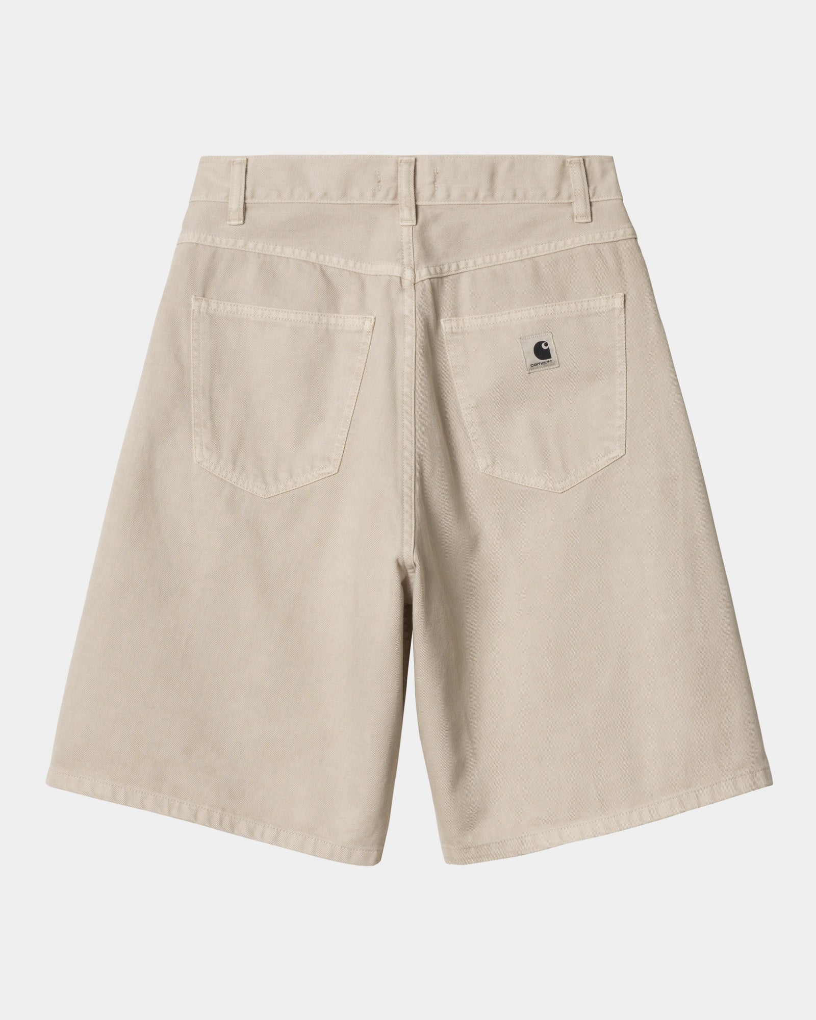 Women's Brandon Short Twill Fleur De Sel Stone Dyed Casual Summer Shorts for Beach, Travel & Everyday Wear