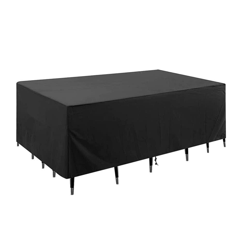 Waterproof 420D Oxford Fabric Outdoor Patio Furniture Cover - Windproof, UV-Resistant, Dustproof Protection for Sofa, Chairs, Tables (230x165x80cm) - Ideal for Rain, Snow, Winter & All-Weather Use