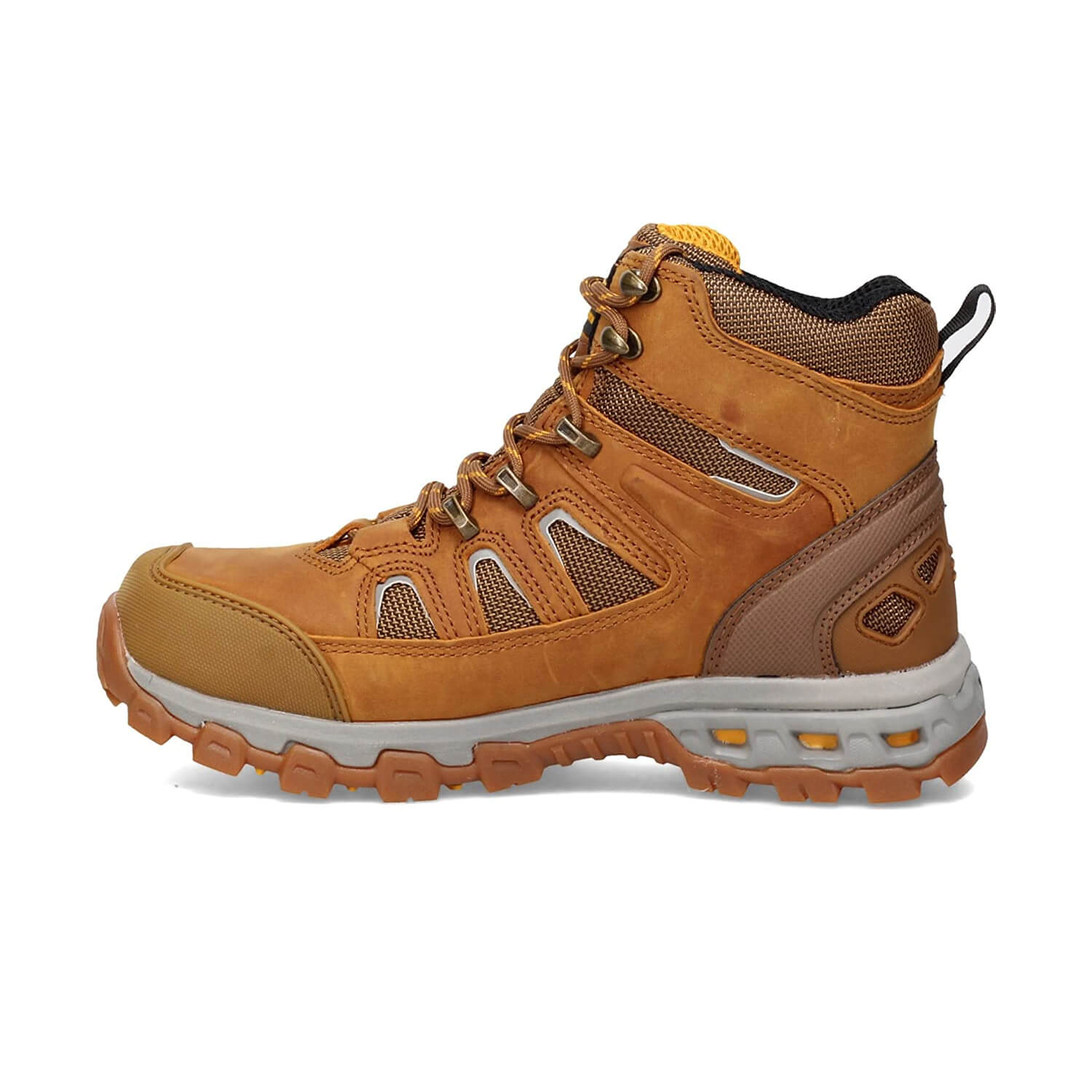 Men's Soft Toe Work Boots Waterproof - Comfortable & Durable Safety Shoes for Construction, Hiking & Outdoor Work