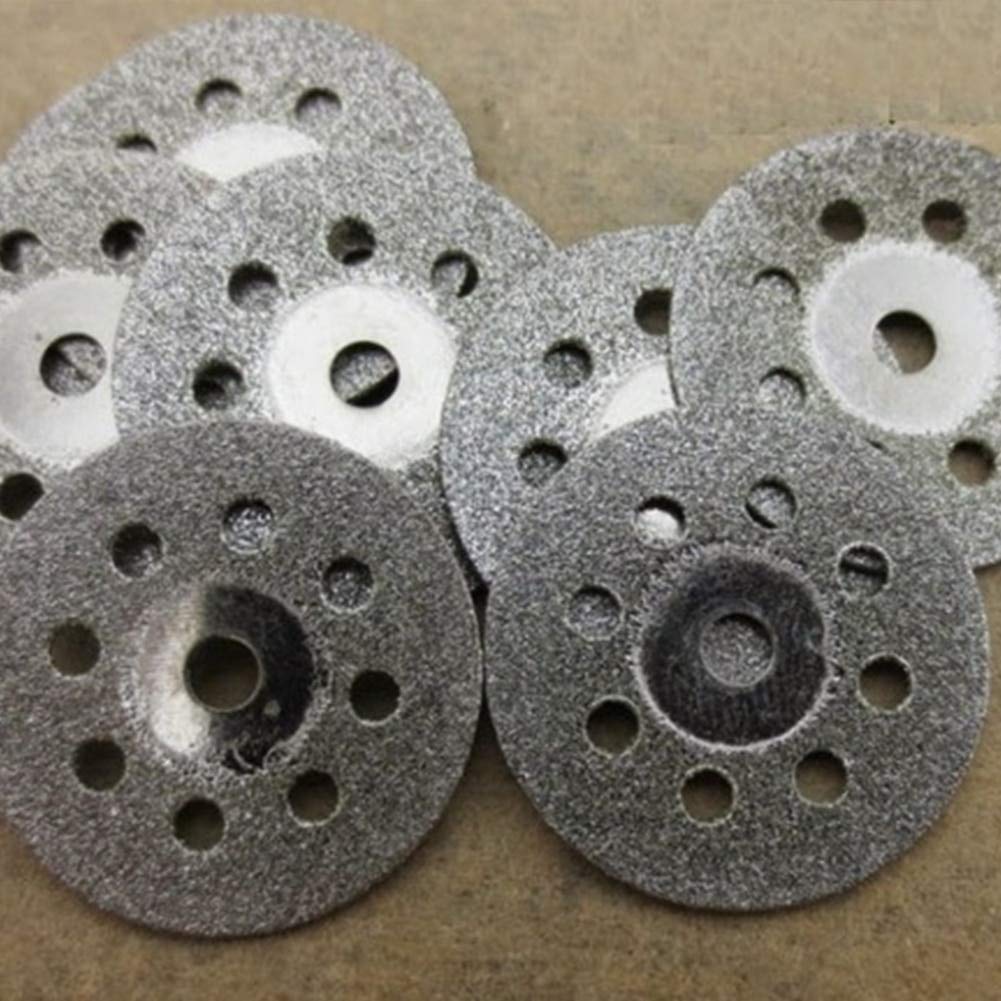12pcs Rotary Tool Saw Blades & Mandrels for Wood & Metal Cutting