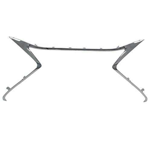 Compatible with 2016 2017 2018 Lexus ES300H & ES350 Front Upper Grille Trim Chrome Plastic Replacement Part - Perfect for Car Customization and Repair