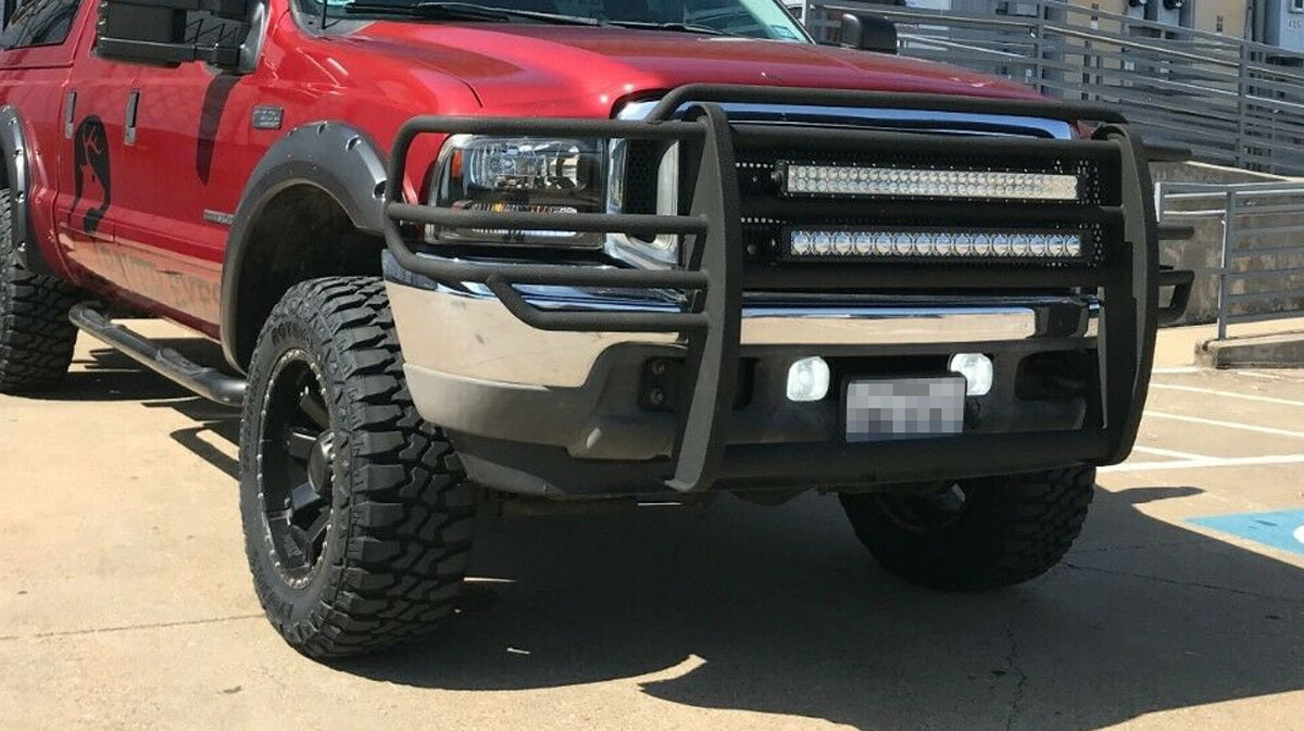 Clear Lens Fog Light Kit with 9145 Halogen Bulbs for Ford F250 F350 F450 F550 Super Duty - Durable Off-Road Lighting for Night Driving & Adverse Weather Conditions