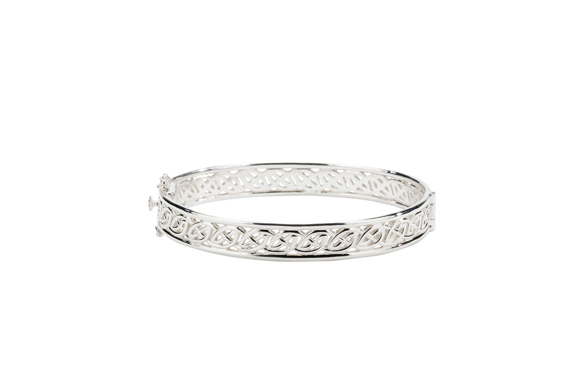 Window to the Soul Bangle - Elegant Silver Bracelet for Women | Perfect for Everyday Wear, Date Nights & Special Occasions