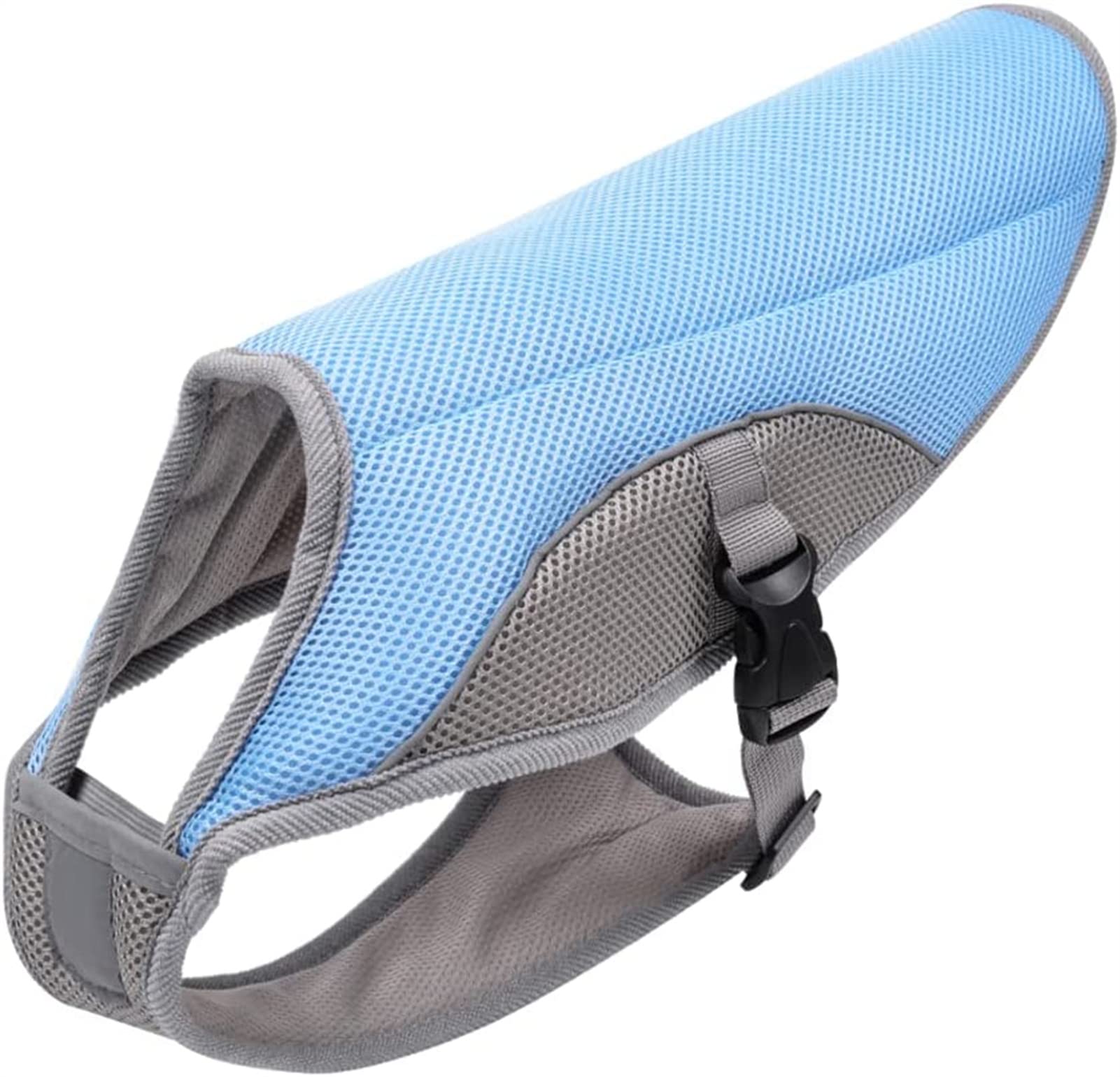 BAIJAC Cooling Vest for Dogs - Breathable Mesh Dog Jacket with Adjustable Reflective Strips | Summer Cooling Coat for Small, Medium & Large Dogs | Blue | Perfect for Outdoor Walks, Hiking & Hot Weather Protection