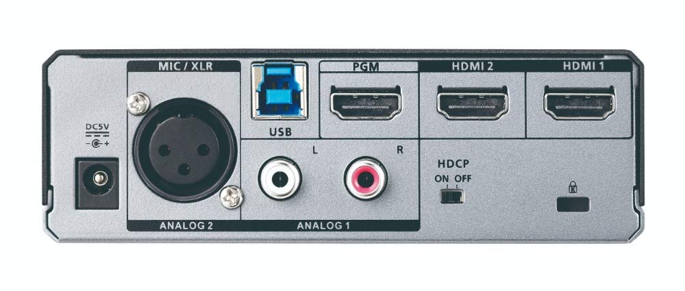 CAMLIVE™ PRO Dual HDMI to USB-C UVC Video Capture Card - UC3022 | 4K 60Hz Live Streaming & Recording Device for Gaming, Webinars, Video Conferencing | Compatible with PC, Mac, PS5, Xbox, DSLR Cameras