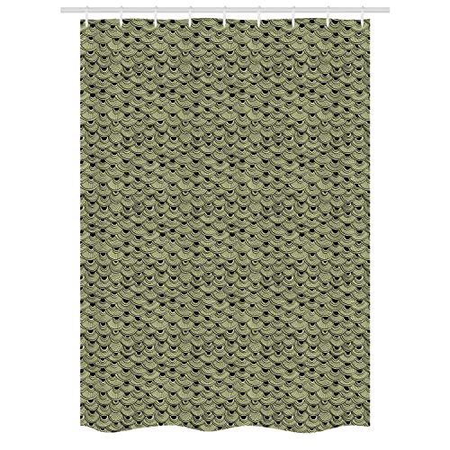 Black and Pale Khaki