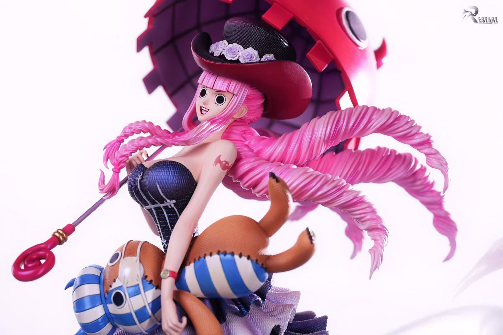 Restart Studio Perona Anime One Piece Cosplay Costume - Perfect for Halloween, Cosplay Events, and Anime Conventions