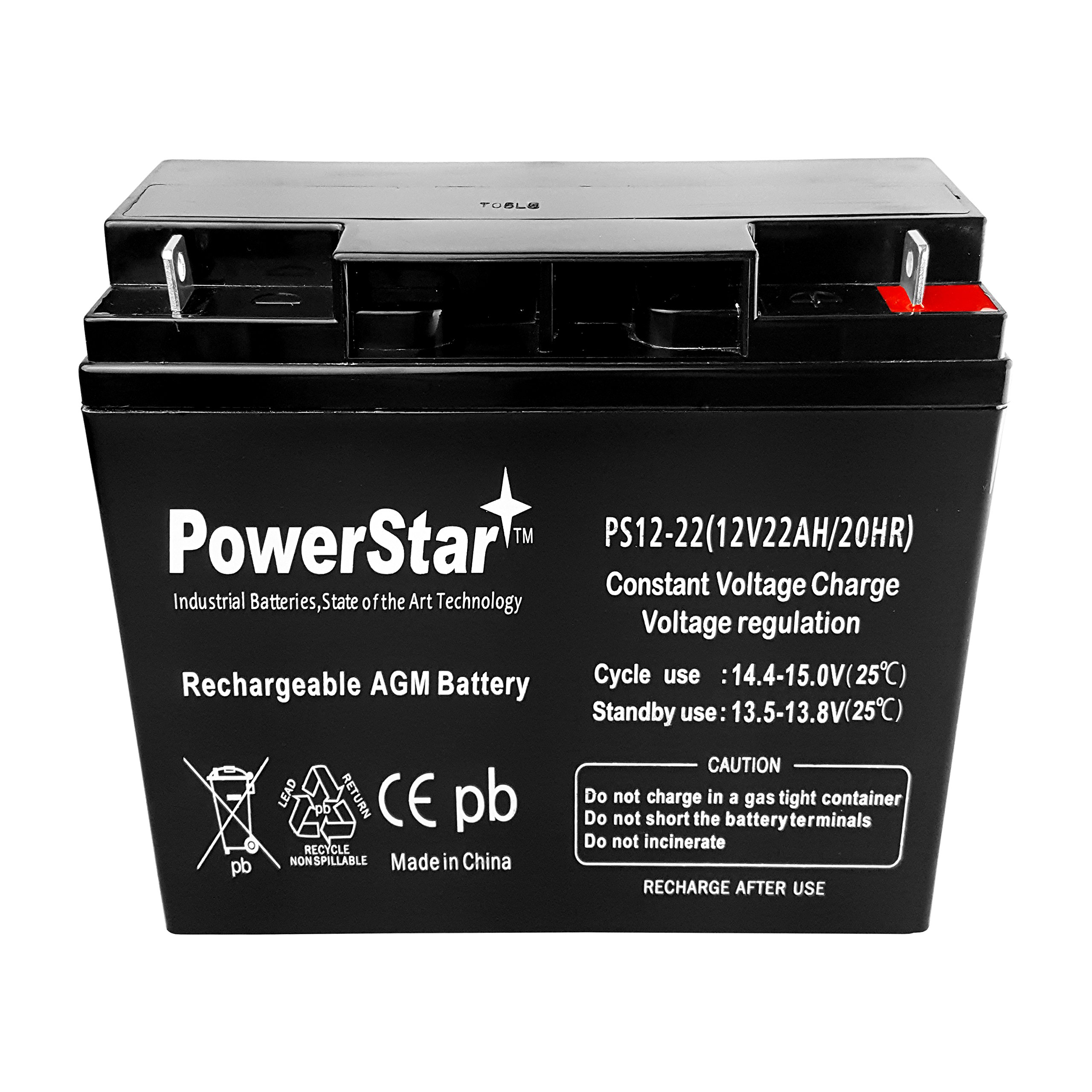 PowerStar RBC7 UPS Replacement Battery - 3 Year Warranty Backup Power Supply for Computers, Routers & Home Office Electronics - Perfect for Power Outages & Surge Protection