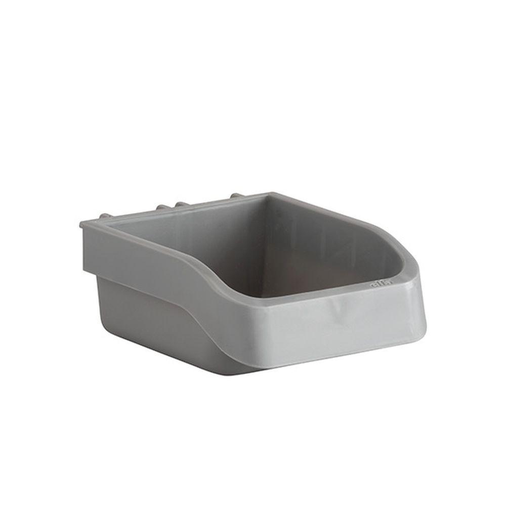 Elfa Storage Board Accessory Tray - Grey Organizer for Closet Shelves, Drawers & Cabinets - Perfect for Jewelry, Makeup & Small Items Storage
