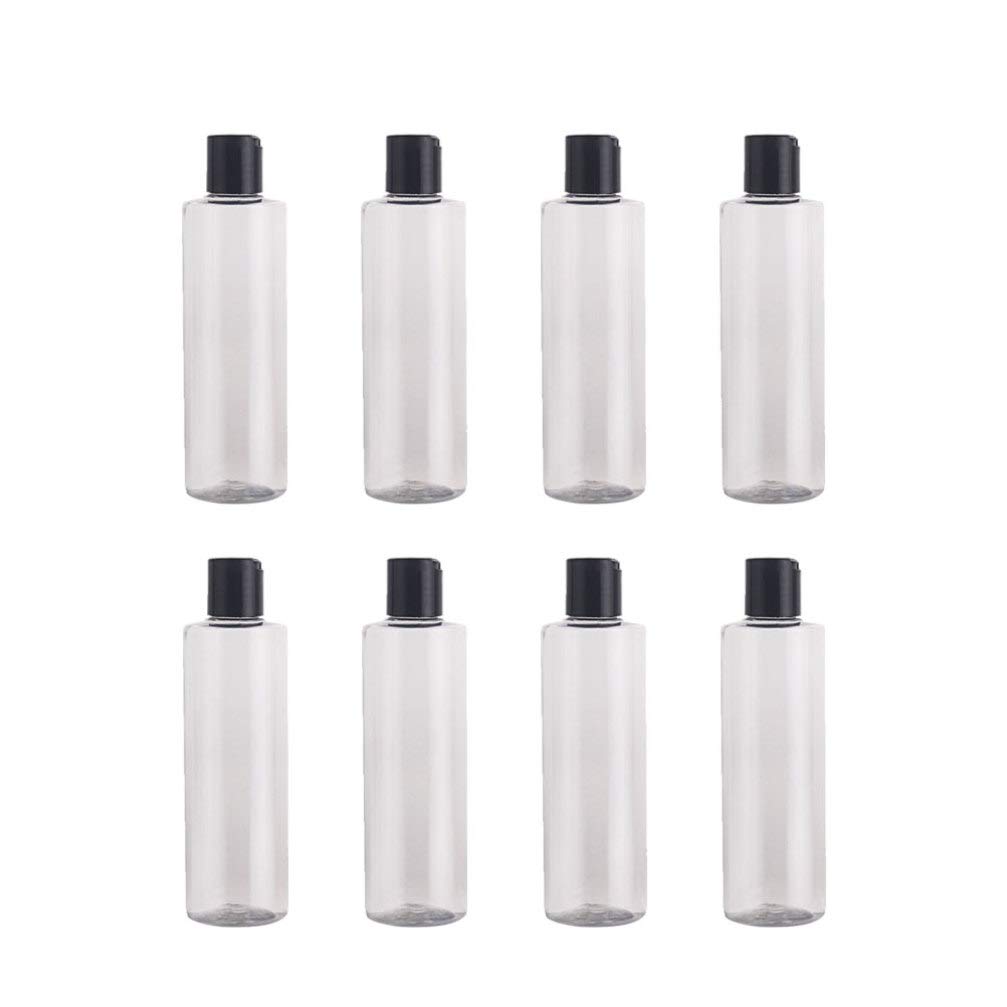 TOPBATHY 8-Piece Travel Bottle Set - Leak-Proof Empty Shampoo, Lotion & Liquid Containers with Spray Bottle | TSA Approved for Toiletries, Cosmetics & Skincare | Perfect for Air Travel, Gym & Vacation