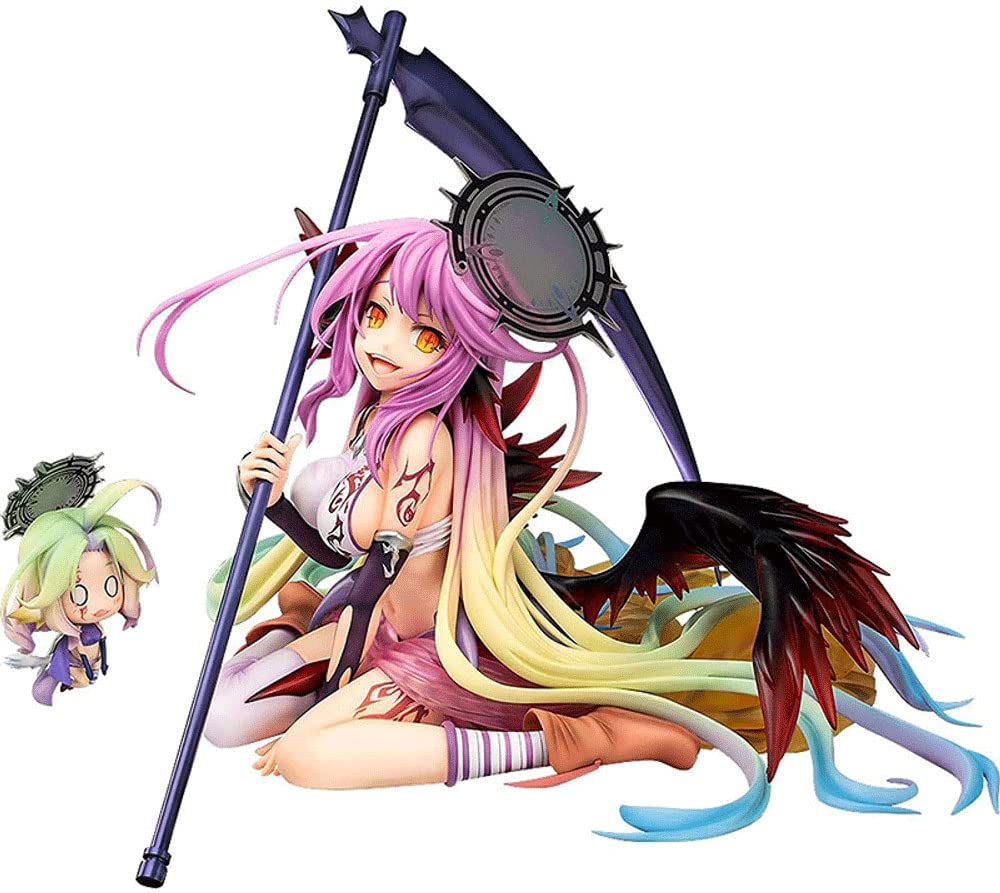 No Game No Life Jibril 1:7 Scale Anime Figure - Cute Loli PVC Statue 15cm/5.9