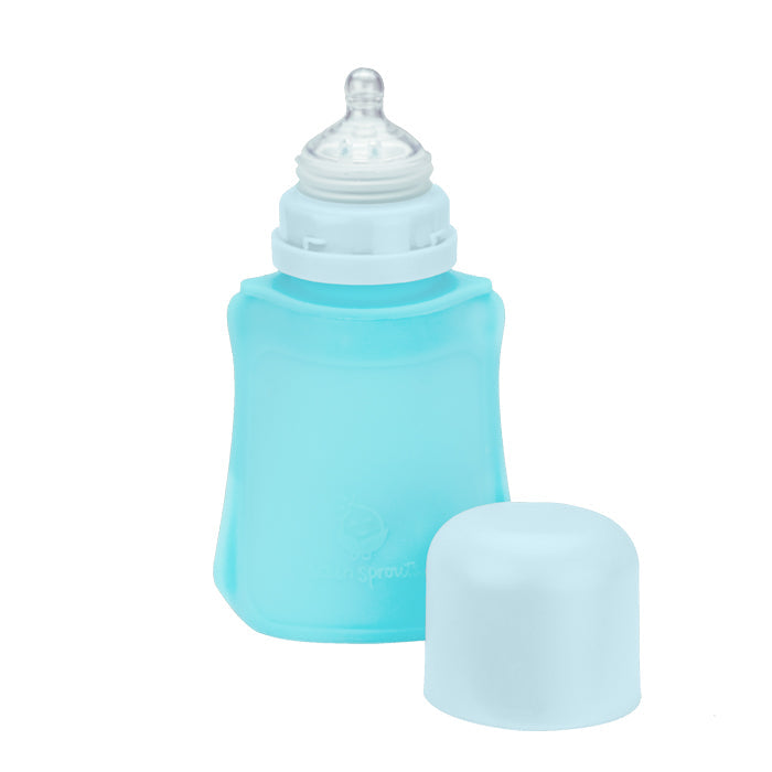 Organic Silicone Baby Pocket Bib with Food Catcher - Soft & Durable for Mess-Free Feeding - Perfect for Toddlers, Infants & Kids at Home or On-the-Go