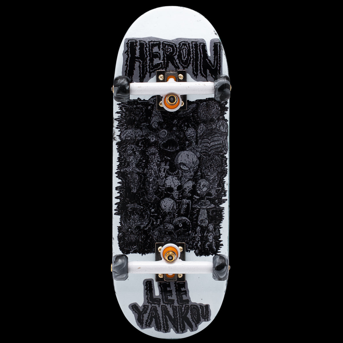 Custom Fingerboard Complete #8 - Professional Mini Skateboard for Tricks & Stunts | Perfect for Skateboard Enthusiasts & Collectors