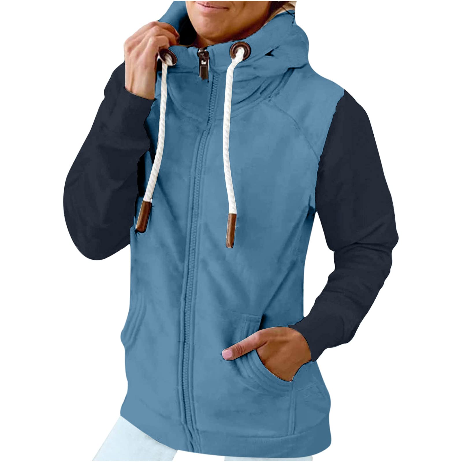 Women's Fall Winter Corset Hoodie - Sexy Long Sleeve Crop Top Blouse with Hood for Office & Work | Perfect for Layering, Date Nights & Casual Outfits