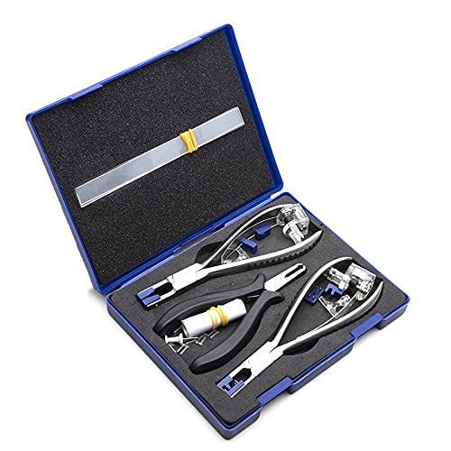 Professional Stainless Steel Eyeglasses Pliers Set - Rimless Frame Repair Tool Kit for Opticians & DIY Glasses Repair | Perfect for Home, Office & Optical Shop Use
