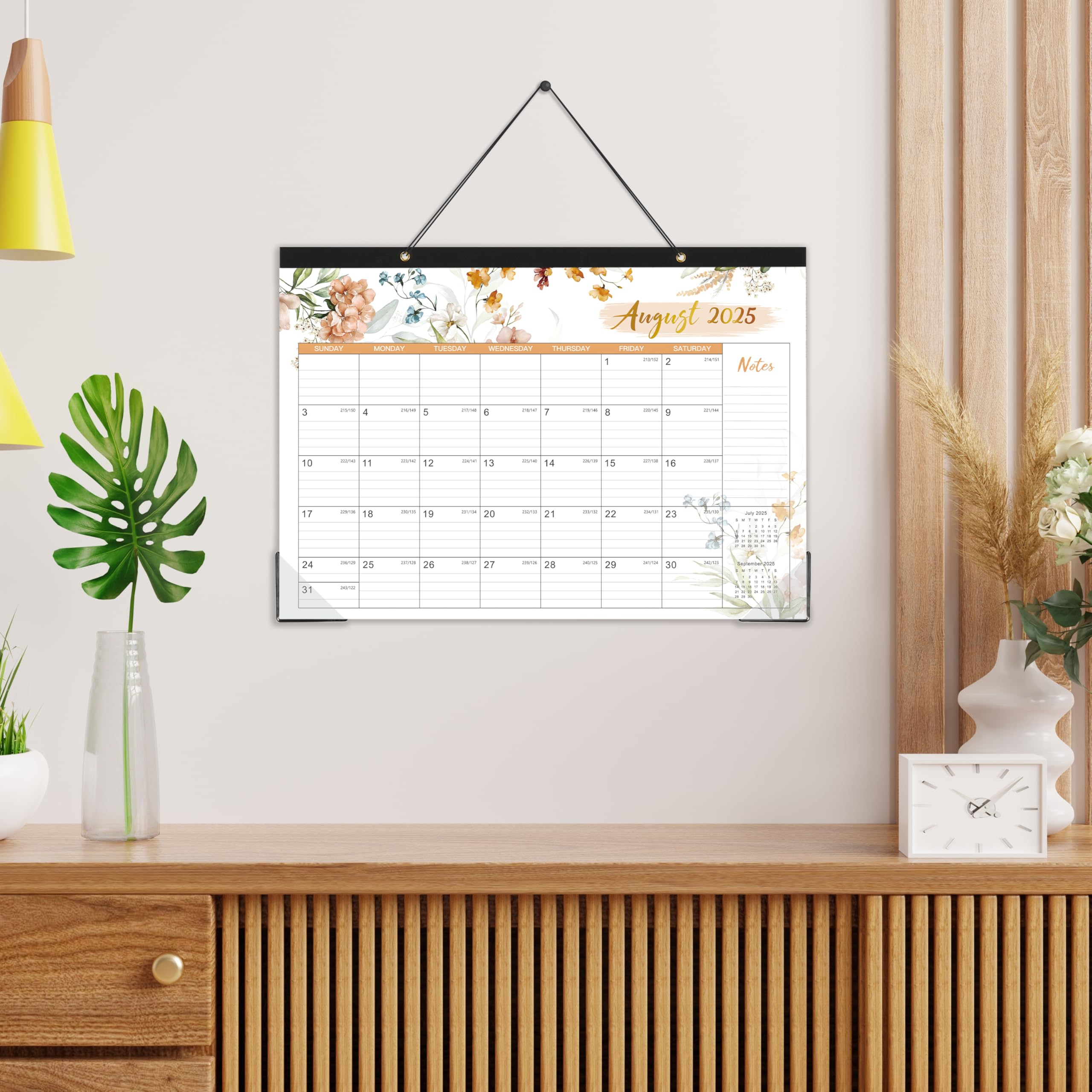 2025-2026 18-Month Large Desk Calendar (July 2025-December 2026) - 17