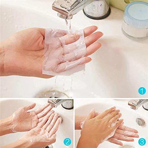 YTM 2-Pack Travel Soap Sheets for Hand Washing & Face Cleansing - Multi Fragrance, Portable & Eco-Friendly - Perfect for Camping, Travel, Gym & Emergency Kits