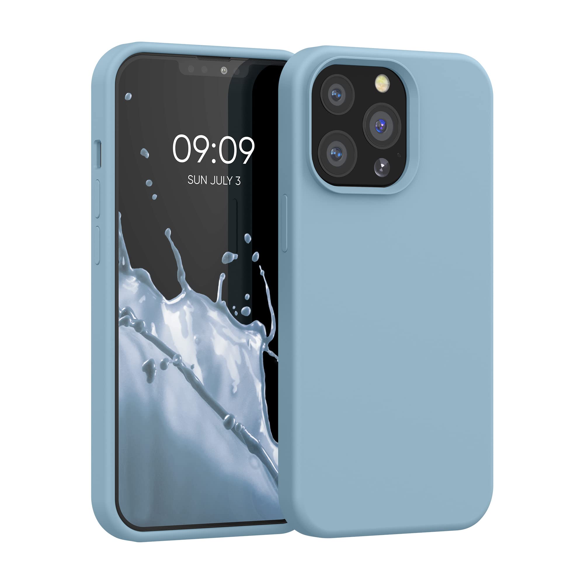 Premium Slim TPU Silicone Case for Apple iPhone 13 Pro - Soft Matte Finish & Shockproof Protection - Antique Stone Design - Perfect for Everyday Use, Work & Travel