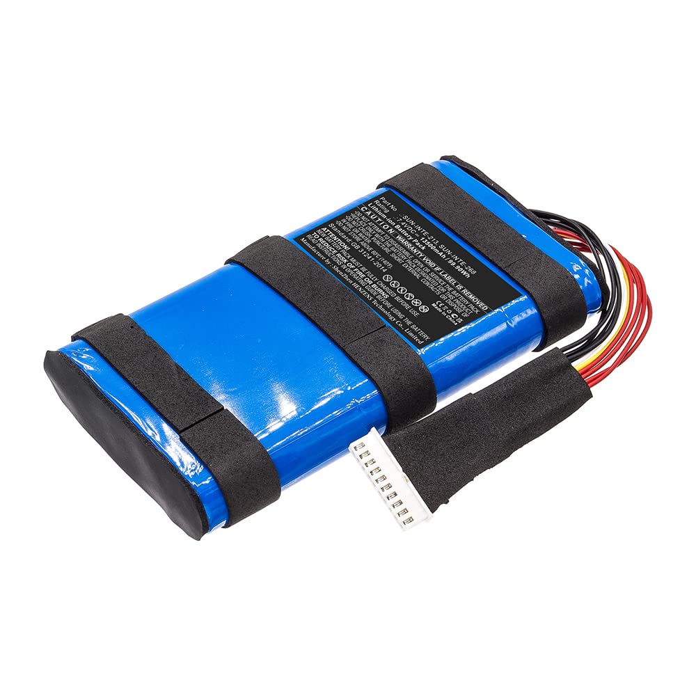 Synergy Digital Replacement Battery for JBL SUN-INTE-213 Speaker - 7.4V 13500mAh Li-ion Power Pack | Perfect for Outdoor Parties, Camping & Portable Audio Systems