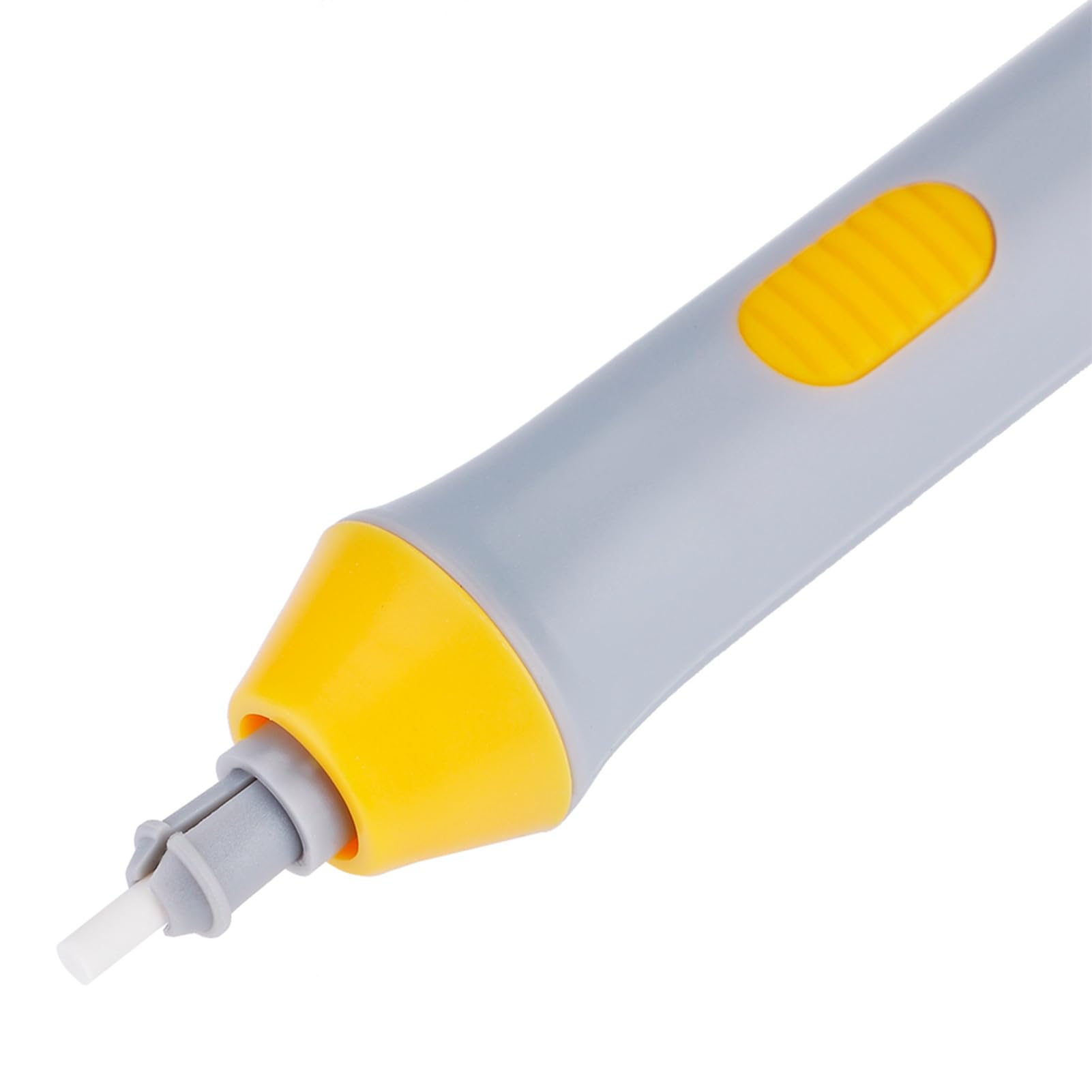 Electric Eraser for Artists - Battery Operated Automatic Pencil Eraser with 22 Refills - Perfect for Sketching, Drawing & Art Projects (Grey)