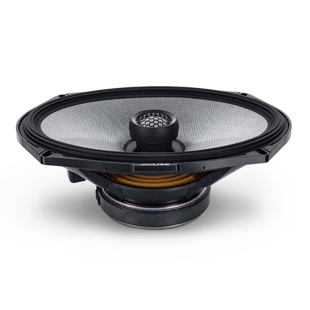 Alpine R2 S69 R Series 6x9 2-Way Hi-Res Coaxial Car Speakers - 300W Peak Power - Premium Sound for Cars, Trucks & SUVs - Perfect for Upgrading Factory Audio Systems