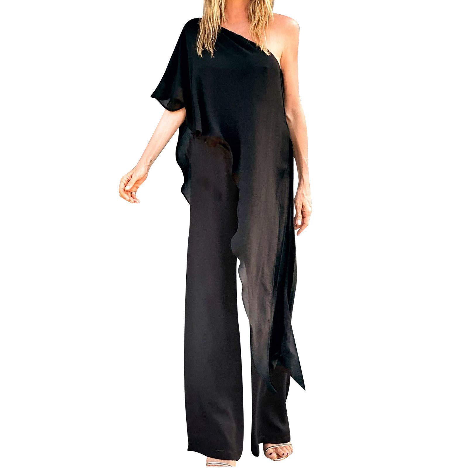 Women's Work Tops - Casual Summer Blouses 2023 | Short Sleeve Drop Shoulder Shirts for Office & Weekend Wear