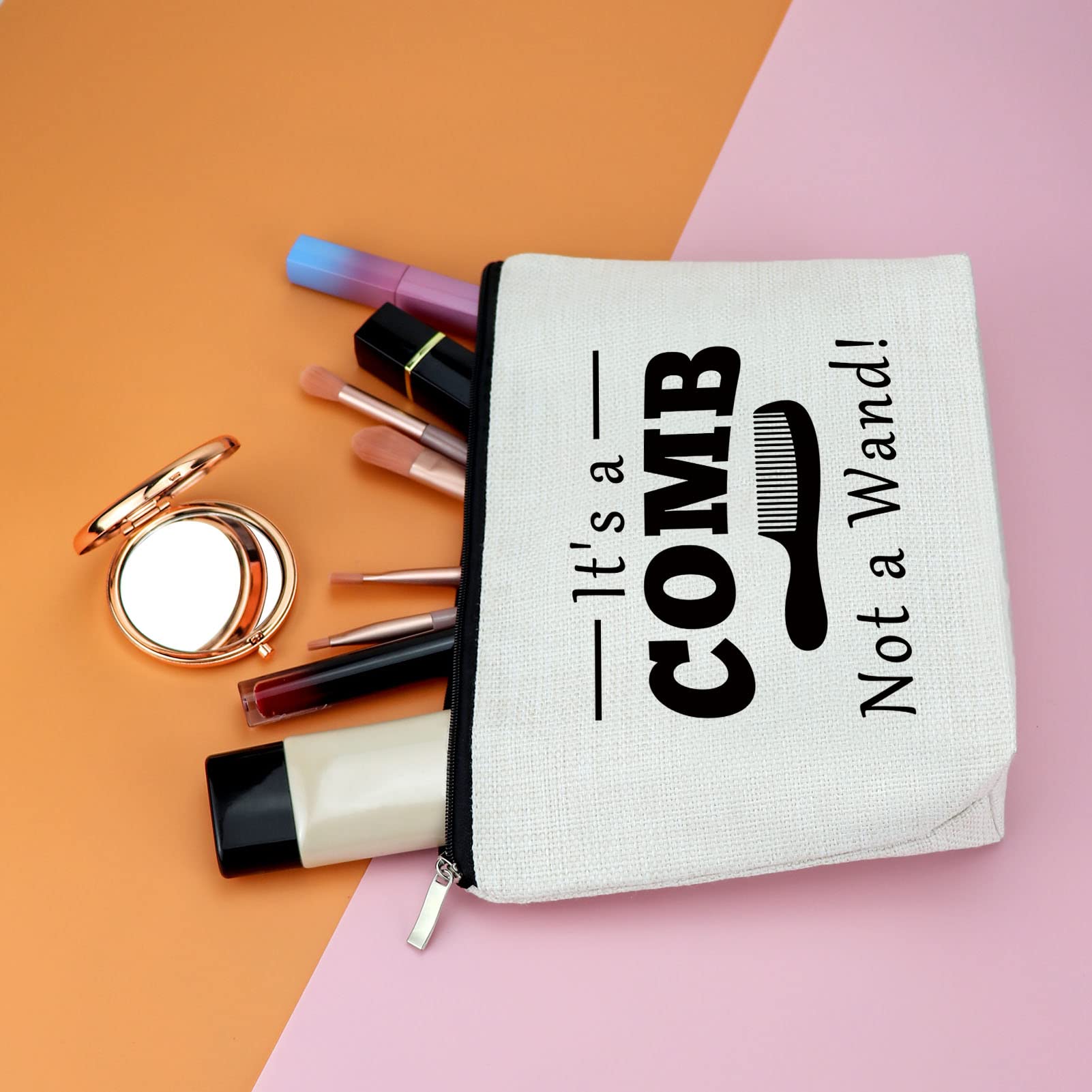 Professional Hairdresser Makeup Bag - Stylish Cosmetic Pouch for Hair Stylists, Salon Gifts & Barber Appreciation - Perfect Graduation Gift for Hairstylists - Ideal for Salon Tools, Travel & Daily Use