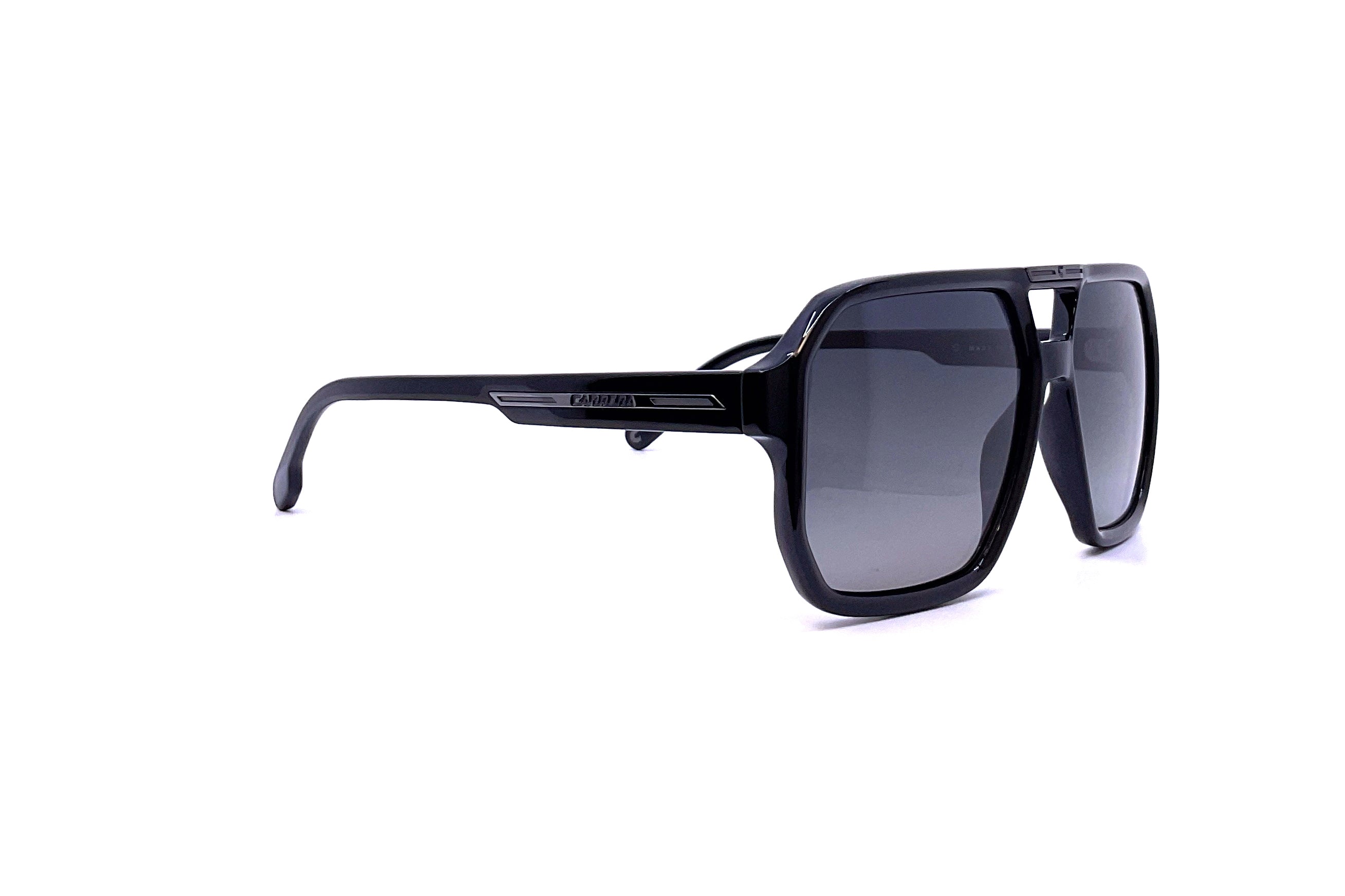 Carrera Victory C 01/S Sunglasses - Polarized UV Protection - Matte Black Frame - for Men & Women - Perfect for Driving, Running & Outdoor Sports