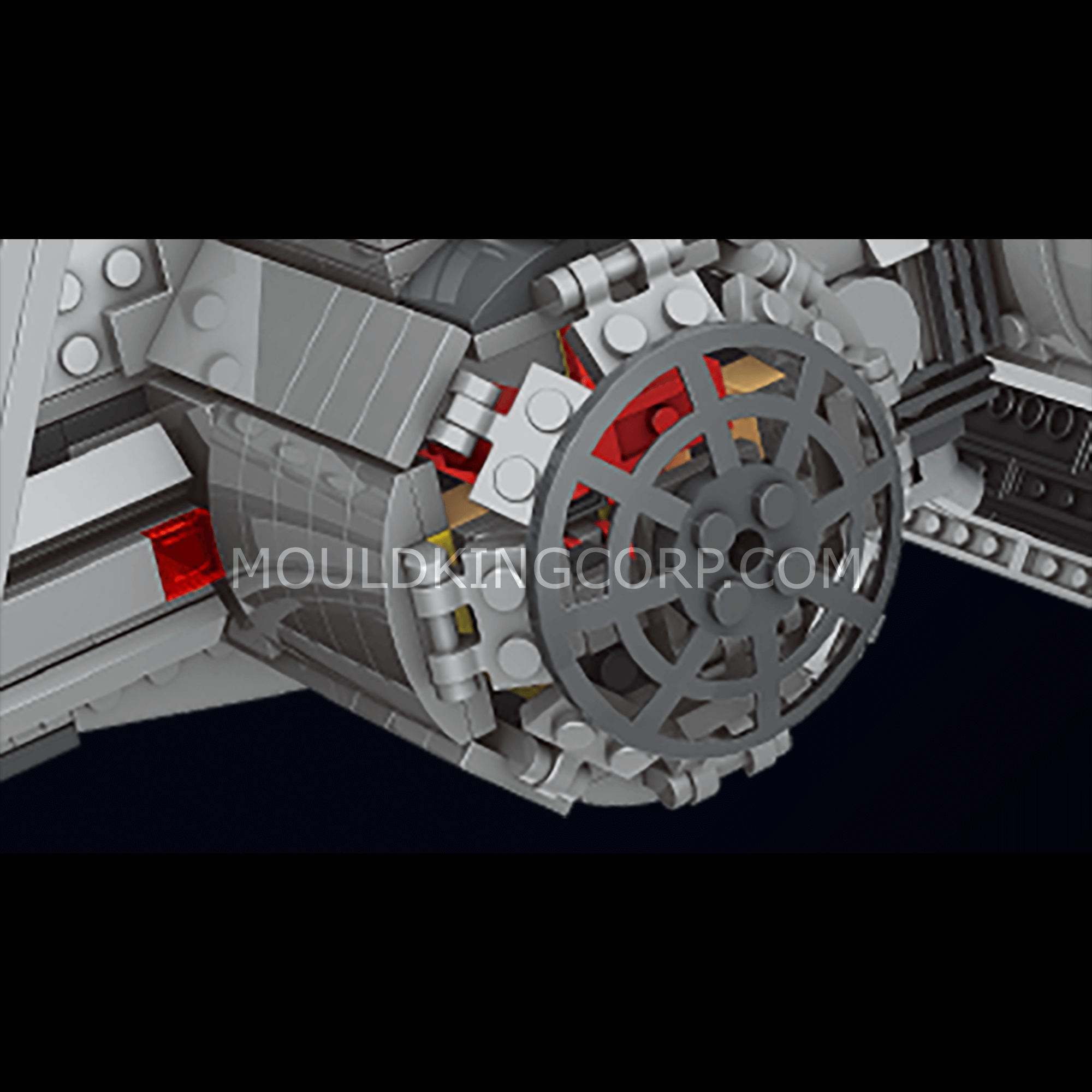 MOULD KING 21048 Twin Ion Engine Fighter Model Building Set - 3,616 PCS Star Wars Inspired DIY Building Blocks for Adults & Teens - Perfect for Collectors, Gift Giving & Creative Play