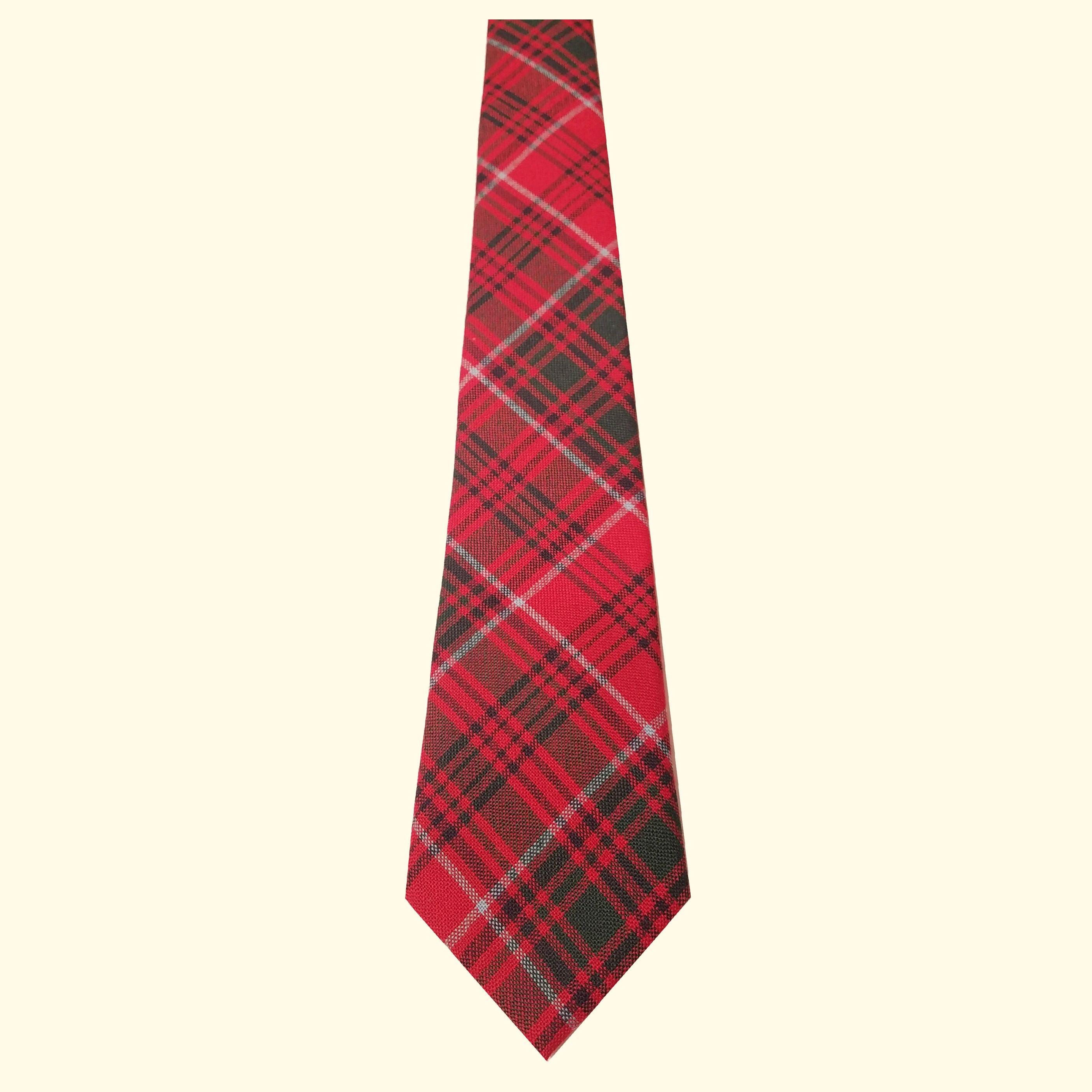 Premium Wool Tartan Neckties for Men - 99 Modern Color Patterns | Perfect for Weddings, Business & Formal Events