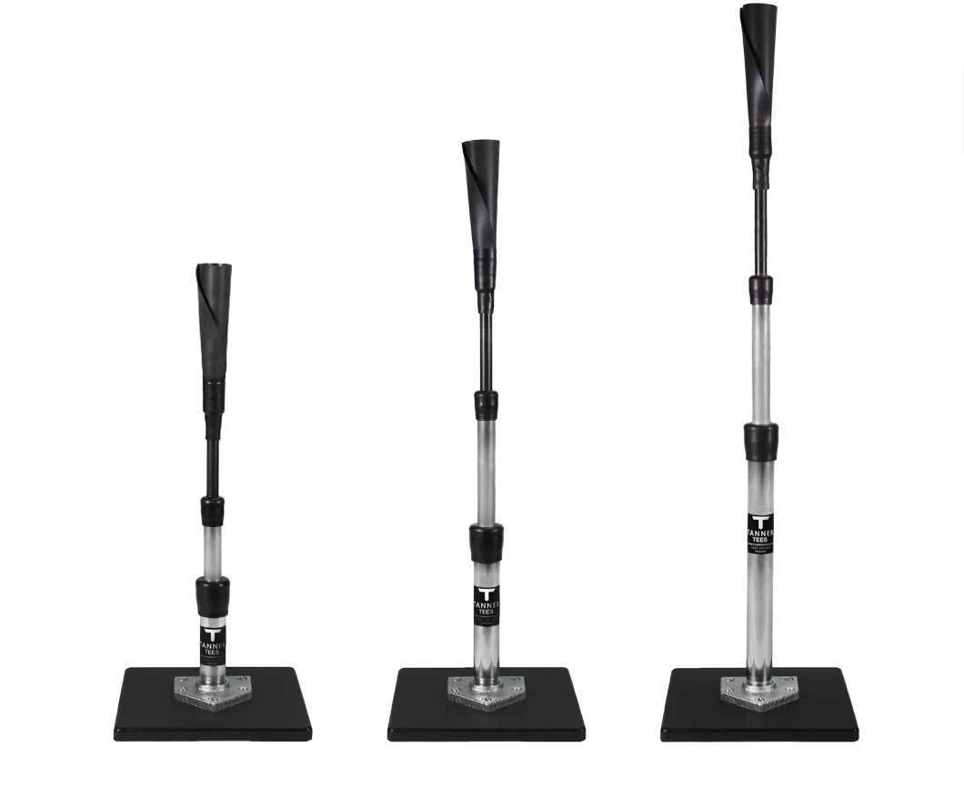 Tanner Tee - The Original Baseball Batting Tee for Training & Practice | Perfect for Youth, High School & College Players | Improve Hitting Skills at Home, Field, or Cage