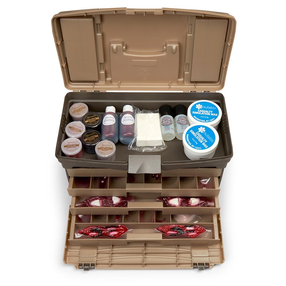 Professional Forensic Wound Simulation Training Kit - Realistic Injury Models for Medical & First Aid Practice - Perfect for EMT, Nursing Students & Emergency Training Scenarios