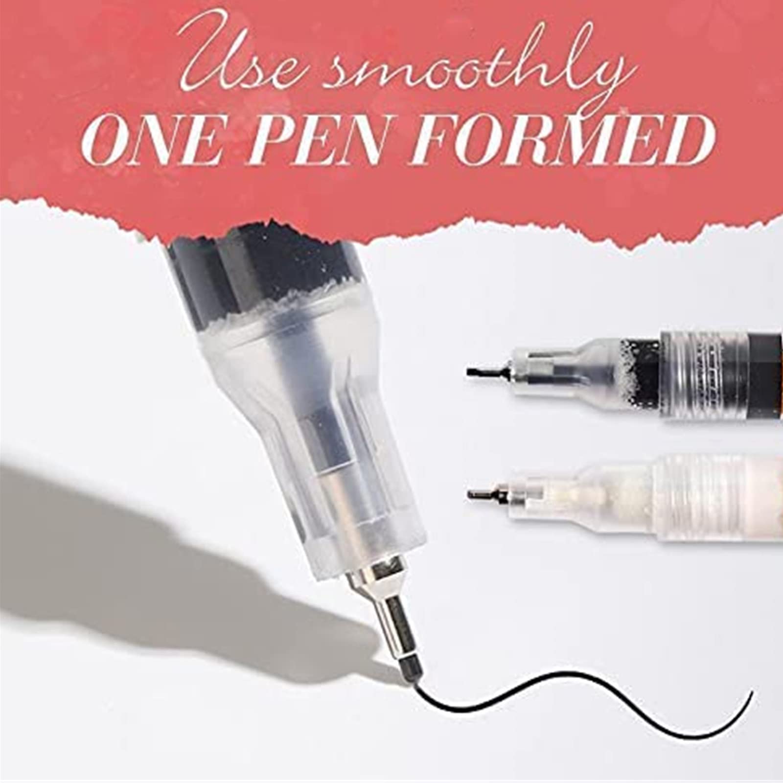 Nail Art Graffiti Pen - Quick Dry Acrylic Paint Liner Brush for DIY Flowers, Tips & Decorations | Professional Nail Design Tool for Crafts, Painting & Nail Art (Silver) | Perfect for Home Manicures, Salon Use & Creative Gift Ideas