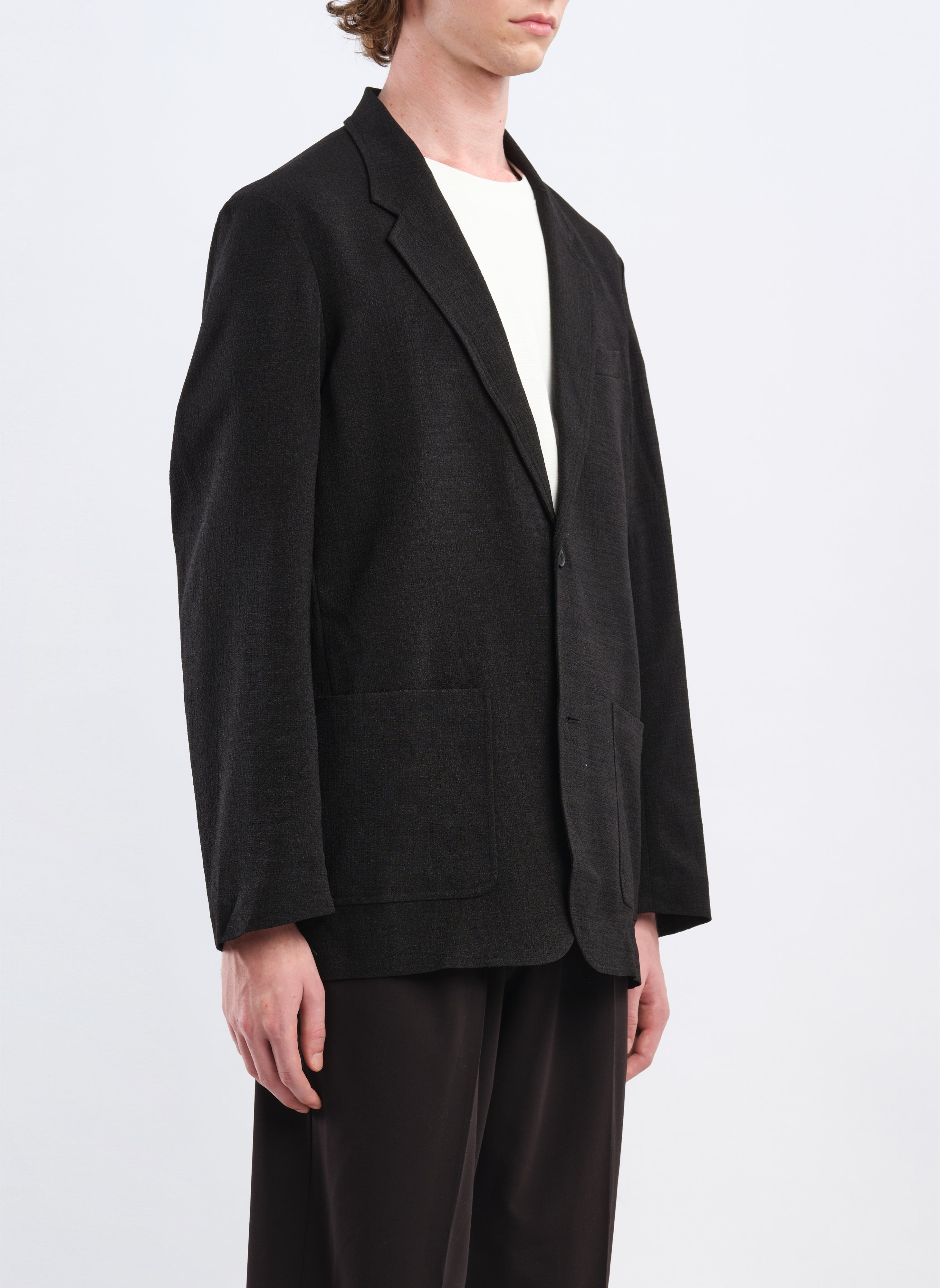 Soft Polyester Single-Breasted Blazer for Women - Lightweight Comfortable Office Wear & Business Casual Jacket - Perfect for Work, Meetings, and Professional Events