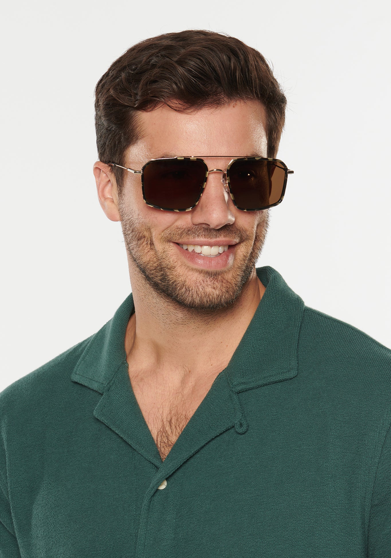 Summit Silver & Tortuga Noir Sunglasses - Polarized UV Protection for Men & Women - Perfect for Outdoor Sports, Driving, and Beach Vacations