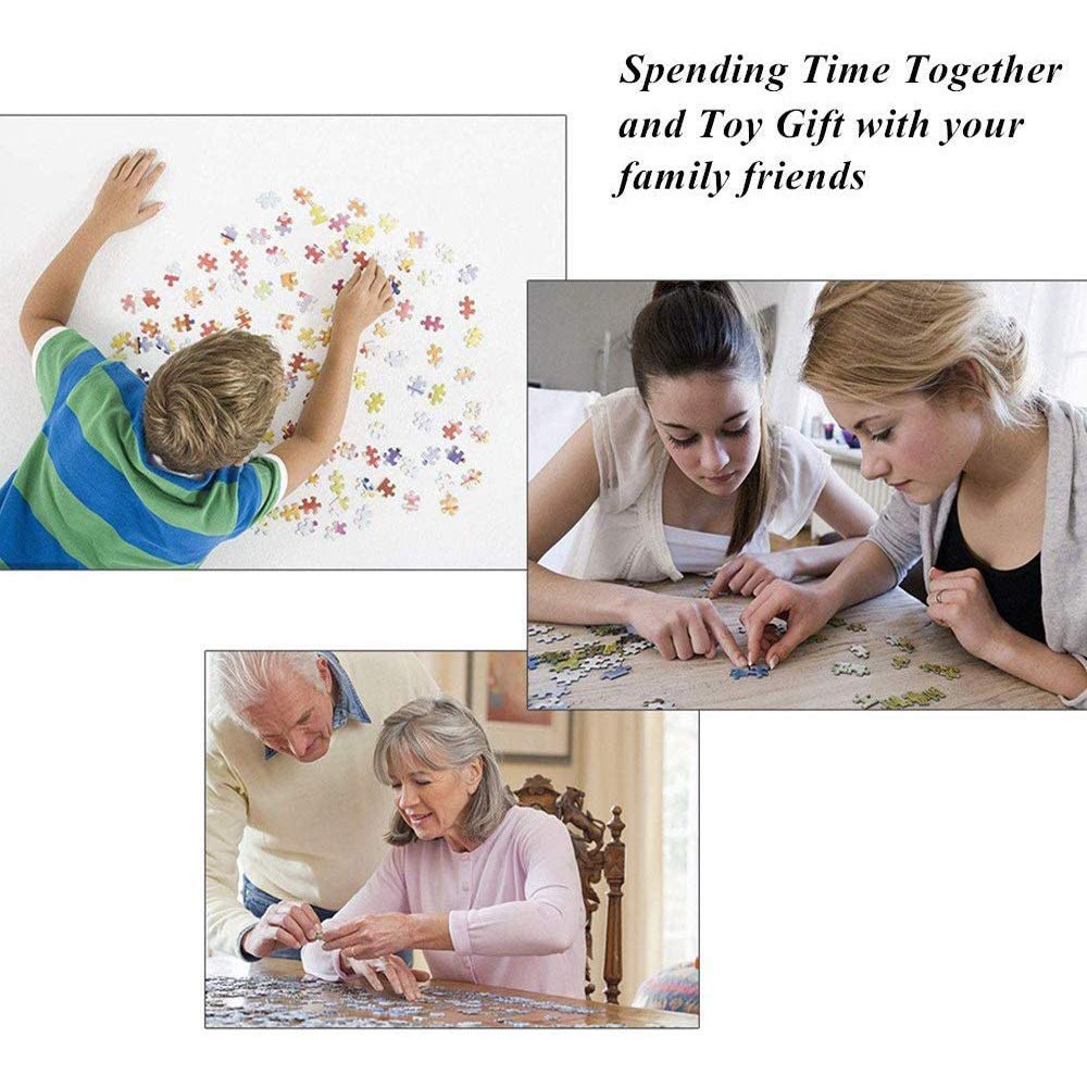 Vantaso 1000 Piece Jigsaw Puzzle for Adults & Kids Ages 10+ - Cute African Animals Puzzle Game - Family Fun, Brain Teaser & Home Decor Activity