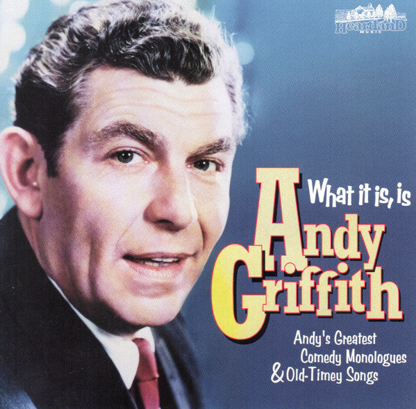 Andy Griffith's Greatest Comedy Monologues & Old Timey Songs - 2xCD Compilation (NM/M) - Classic American Humor for Road Trips, Family Gatherings & Nostalgic Entertainment