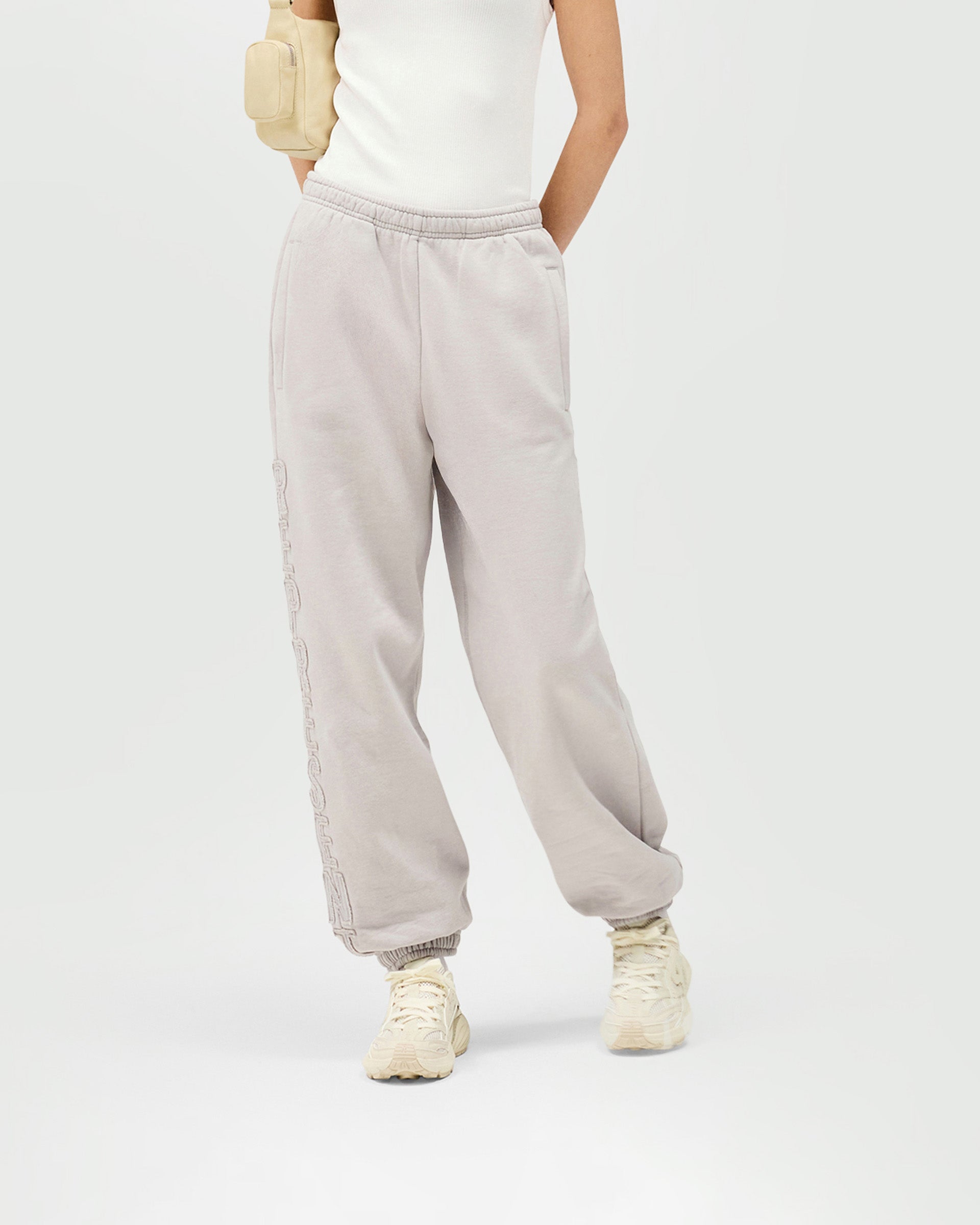 Epic Jogger Pants for Men - Light Grey Casual Sweatpants | Comfortable Lounge Wear for Running, Gym & Everyday Use